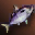 Small Purple Nimble Fish - Upper Grade